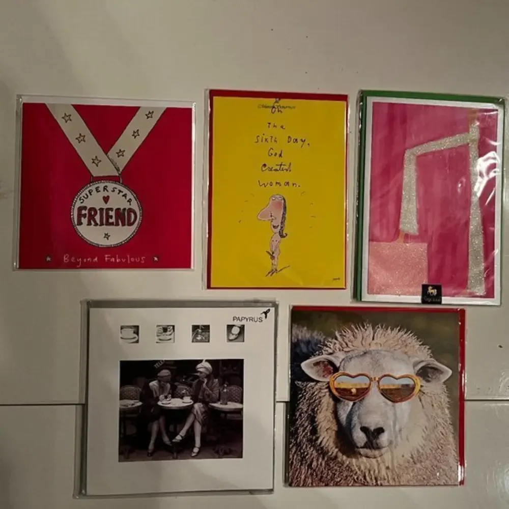 Greeting Cards‎ / Friendship / Blank  (Bundle of 5 cards!) (new)